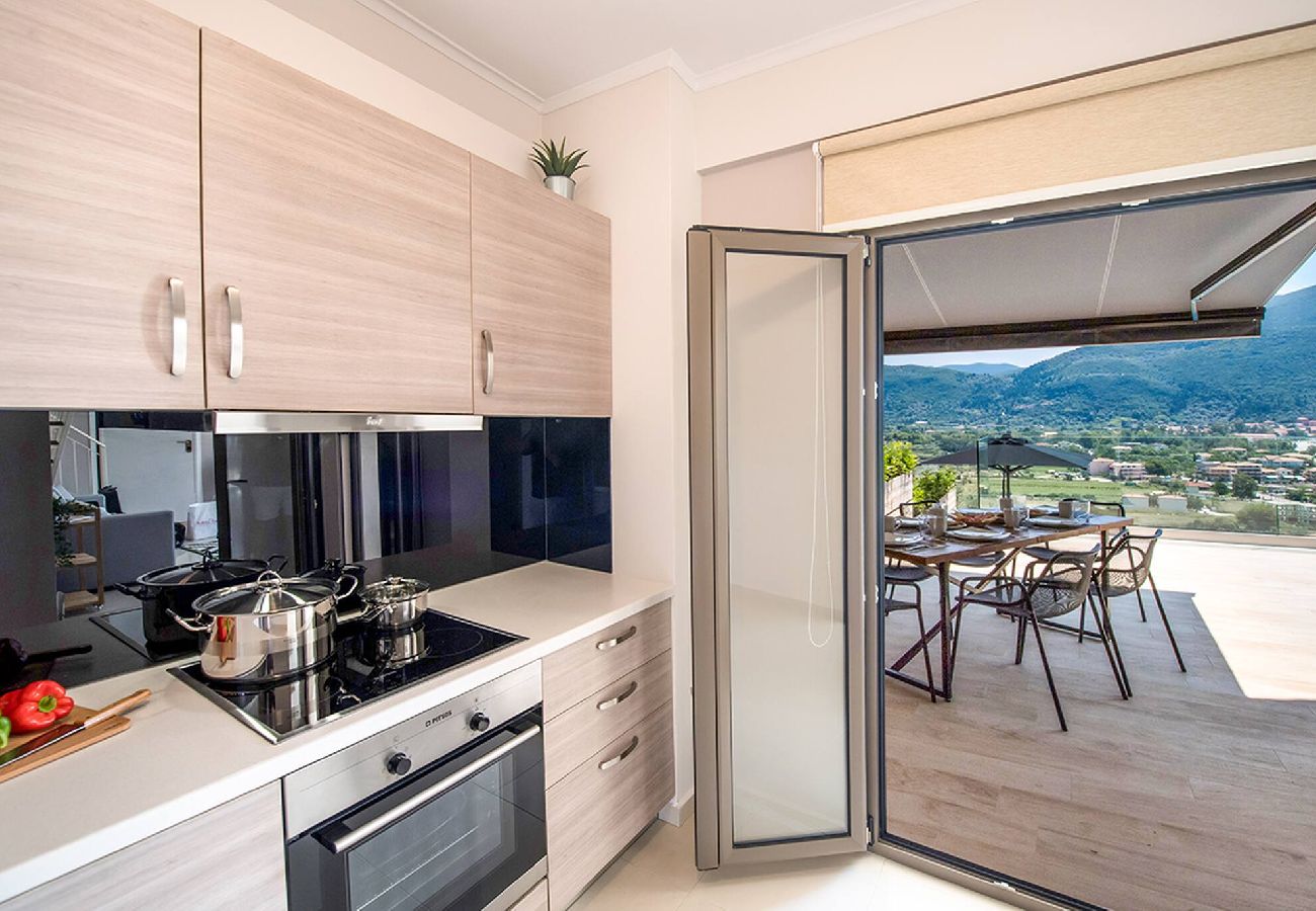 Villa in Vasiliki - DRAKATOS VILLA MARIA (2)